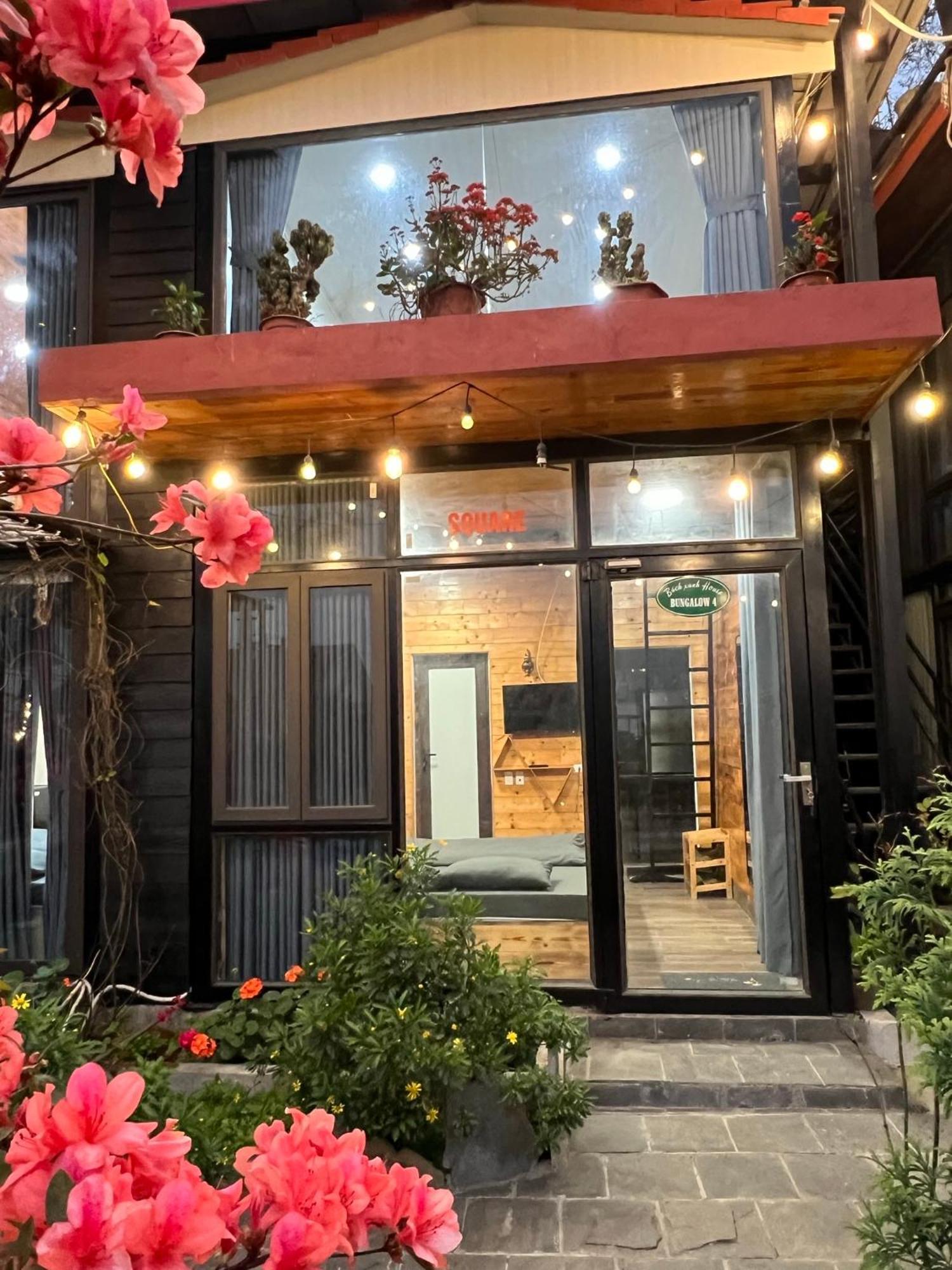 Bach Xanh House. Triangle Bungalow Tam Dao Экстерьер фото