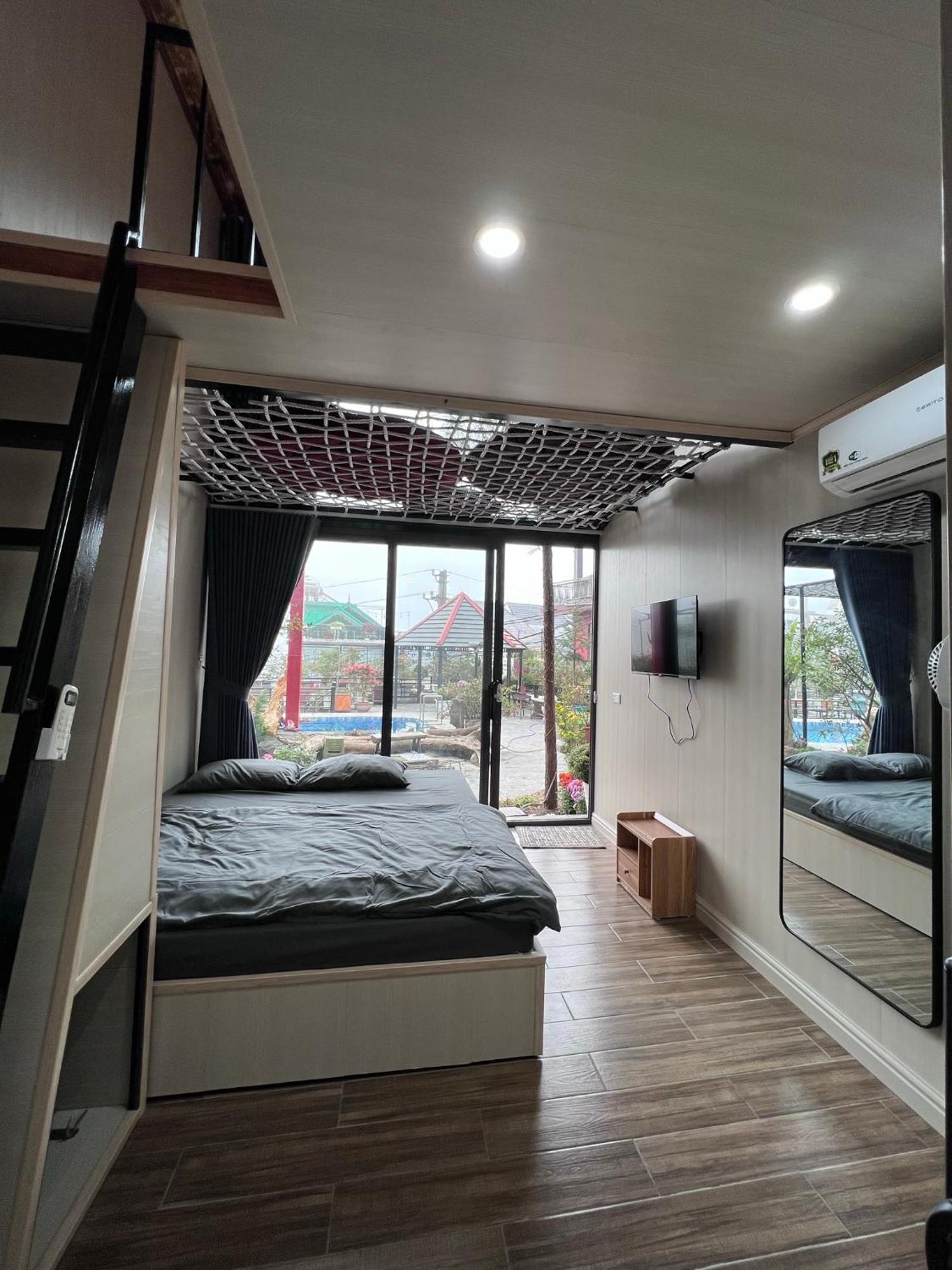 Bach Xanh House. Triangle Bungalow Tam Dao Экстерьер фото